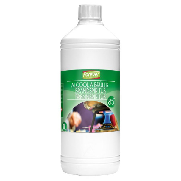 Alcool a bruler 85° bleu 1l