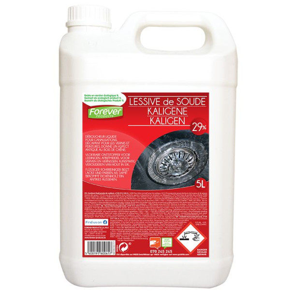 Lessive de soude 5l