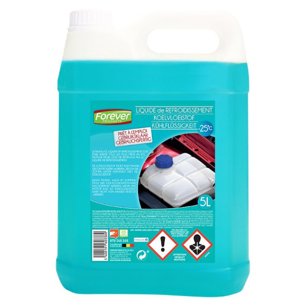 Liquide de refroidissement -25°c 5l