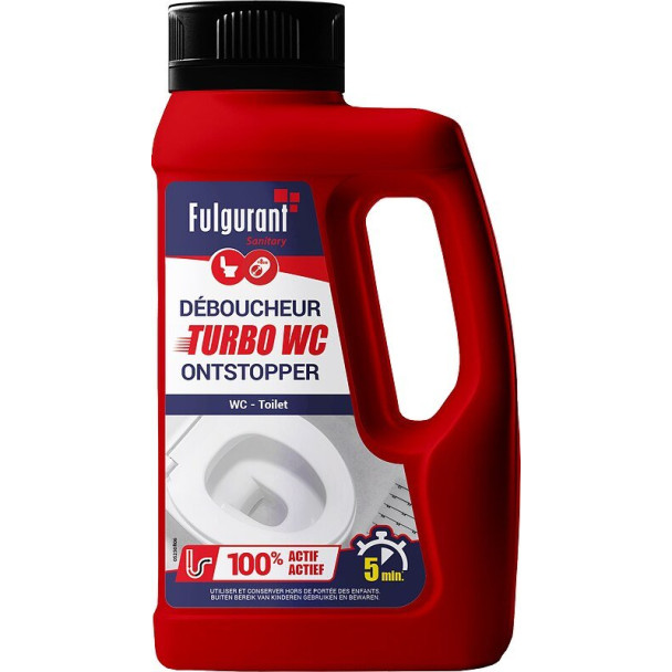 Déboucheur turbo wc 500 g