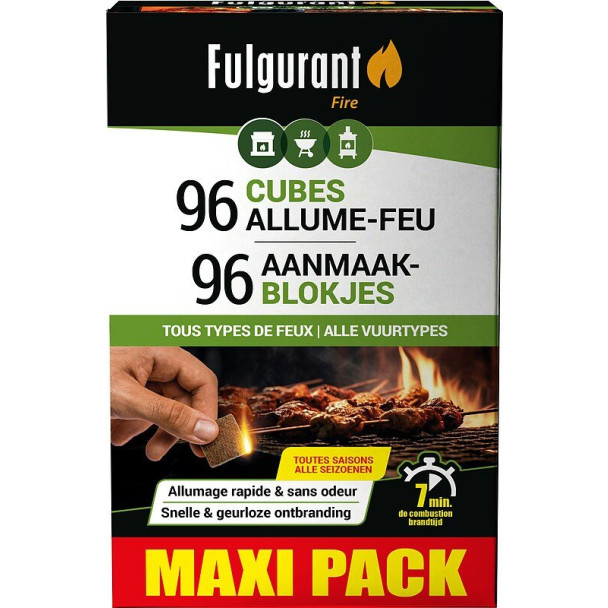 Allume feu écologique 84 pièces