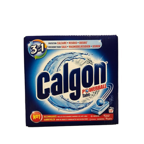 Calgon Powerball 3en1  17 tabs