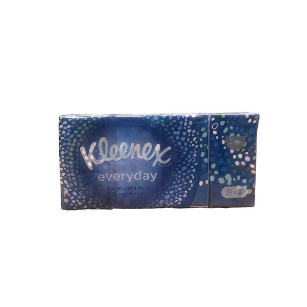 Wt mouchoirs kleenex 8x9 mouchoirs every day - 3 couches