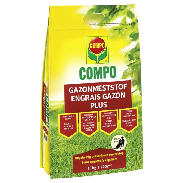 Engrais gazon plus 10 kg