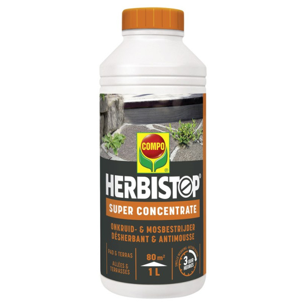 Compo herbistop desherbant & antimousse 1l