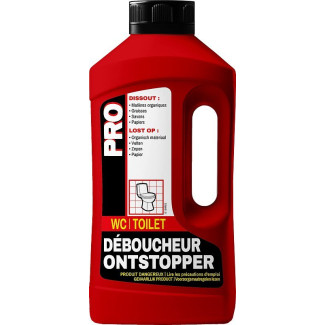 Déboucheur pour wc sans acide pro 1l