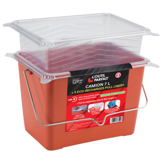 Camion pull liner 7l + 5 recharges 2685 Outil parfait