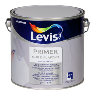 Levis primer  mur plafond blanc 2,5l