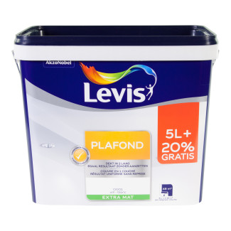Levis plafond blanc 10l+2l