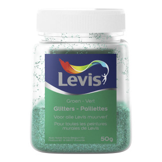 Levis paillettes mur - vert 50gr